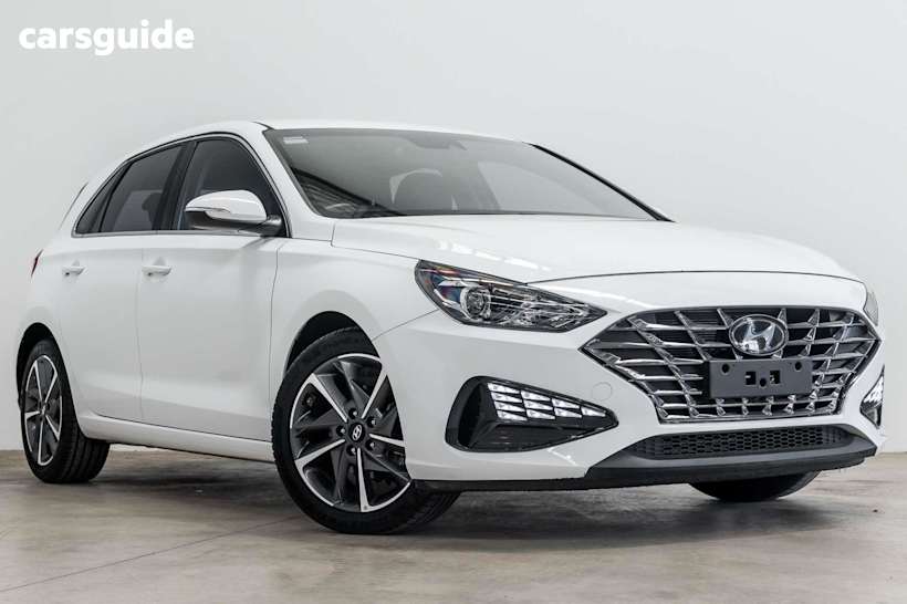 White 2020 Hyundai I30 Hatch ACTIVE F