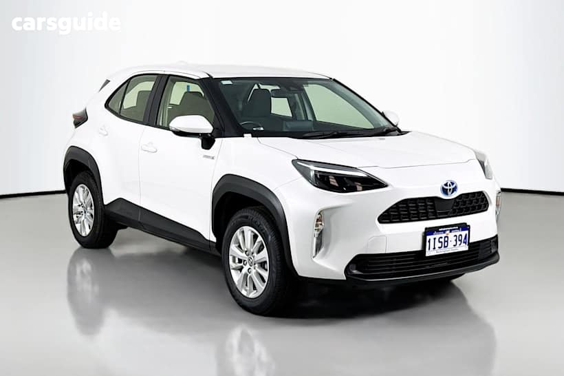 White 2023 Toyota Yaris Cross Wagon Gx Hybrid