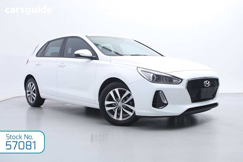 White 2017 Hyundai I30 Hatchback Active