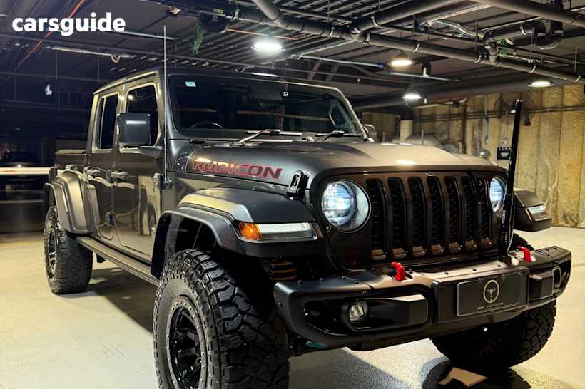 Grey 2021 Jeep Gladiator Ute Tray RUBICON 4X4