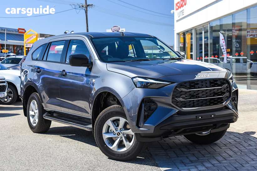 Grey 2025 Isuzu MU-X SUV