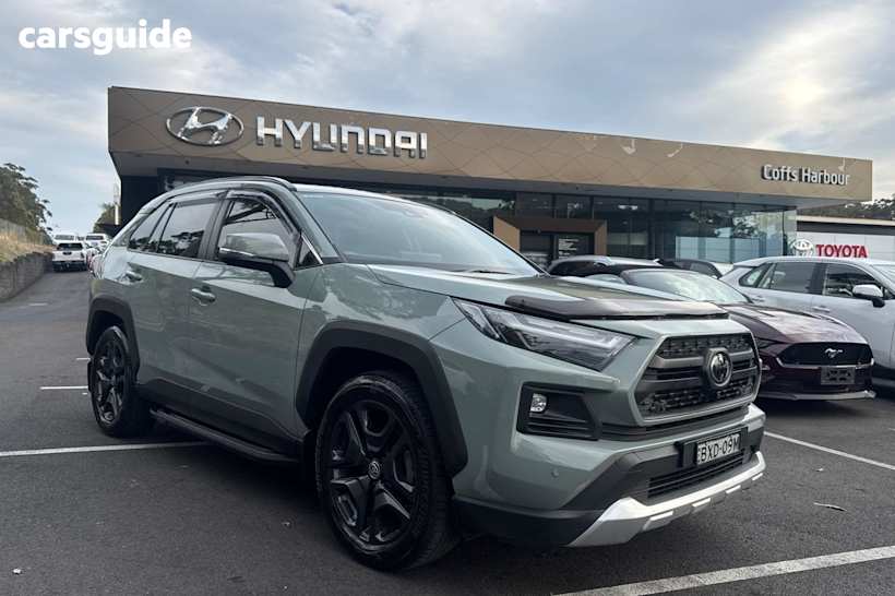 Green 2024 Toyota RAV4 SUV EDGE 4X4