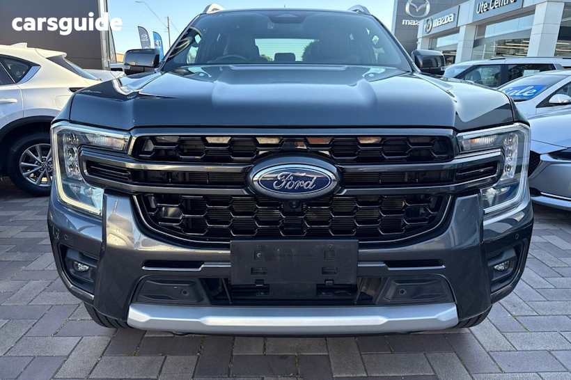 Grey 2023 Ford Ranger Ute Tray WILDTRAK 4X4