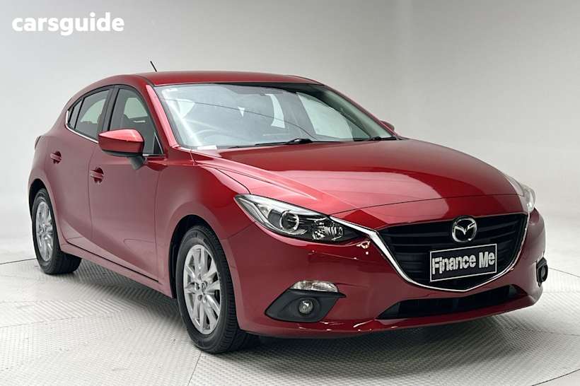 Red 2016 Mazda Mazda3 Hatch MAXX F