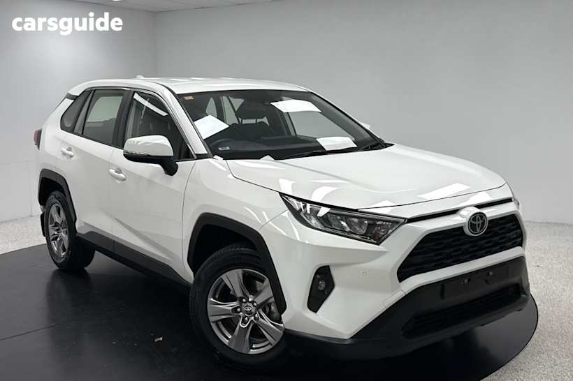 White 2023 Toyota RAV4 SUV GX F