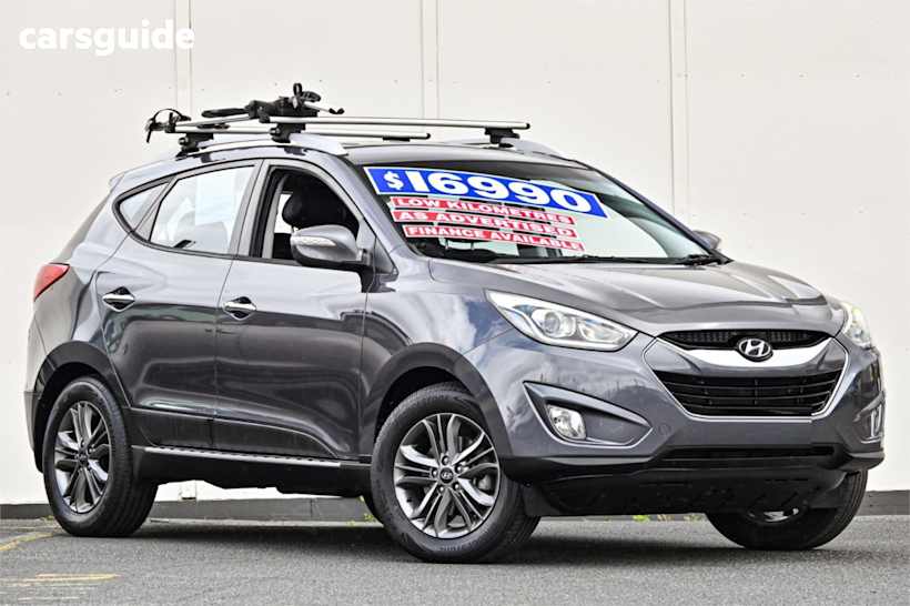 Grey 2014 Hyundai IX35 SUV ELITE 4X4