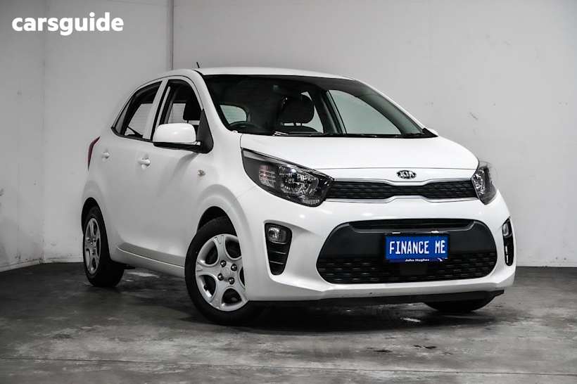 White 2017 Kia Picanto Hatch S F