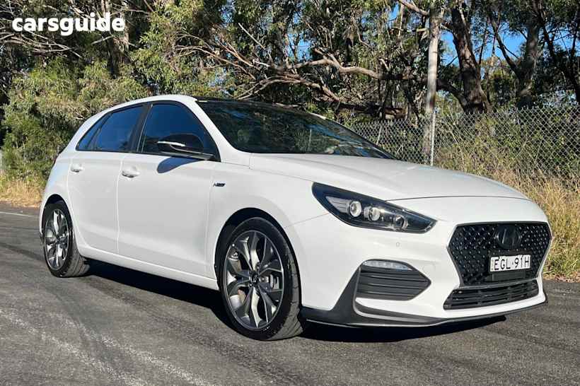 White 2019 Hyundai I30 Hatch N LINE PREMIUM F