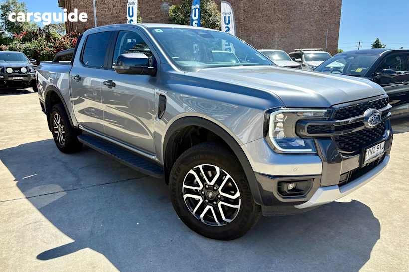 Silver 2024 Ford Ranger Ute Tray SPORT 4X4