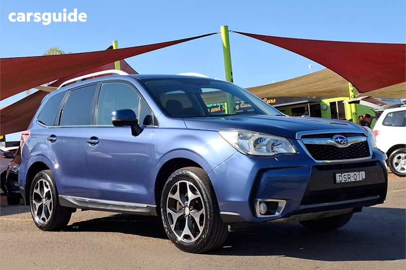 Blue 2013 Subaru Forester SUV XT 4WD