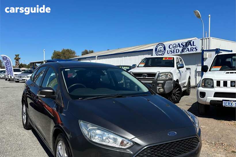 Grey 2017 Ford Focus Hatchback Trend