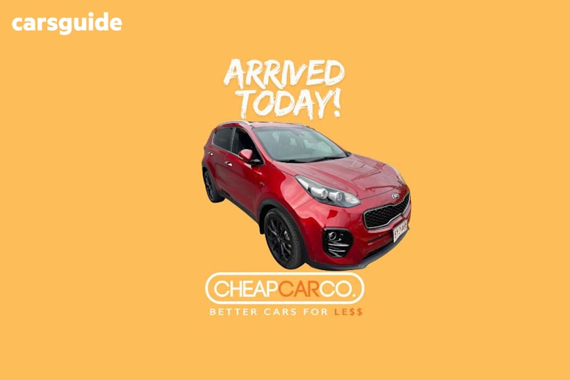 Red 2018 Kia Sportage Wagon Sli (Awd)
