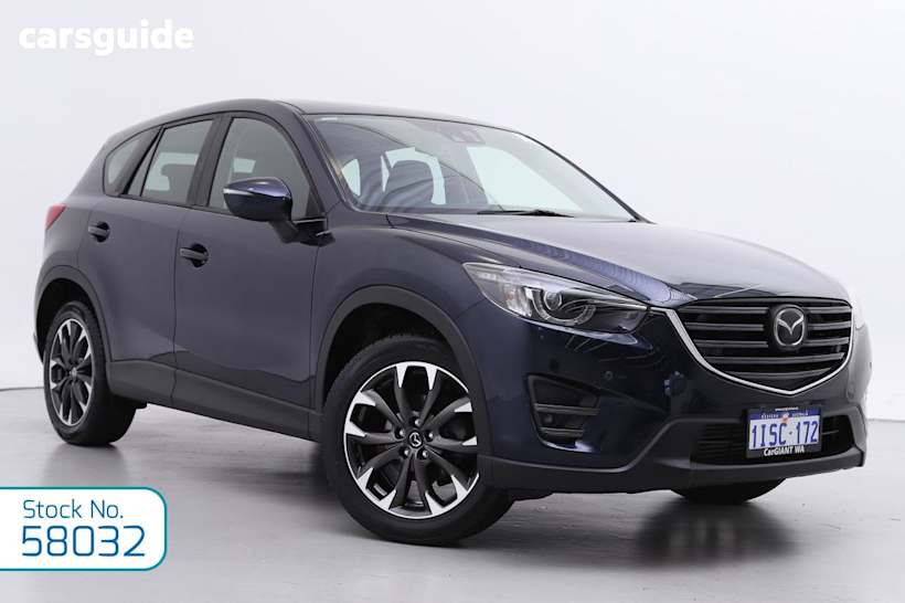 Blue 2015 Mazda CX-5 Wagon Akera (4X4)
