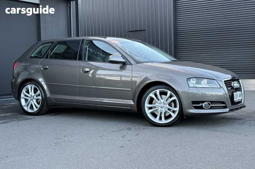 Grey 2011 Audi A3 Hatchback Sportback 2.0 Tfsi Quattro Amb