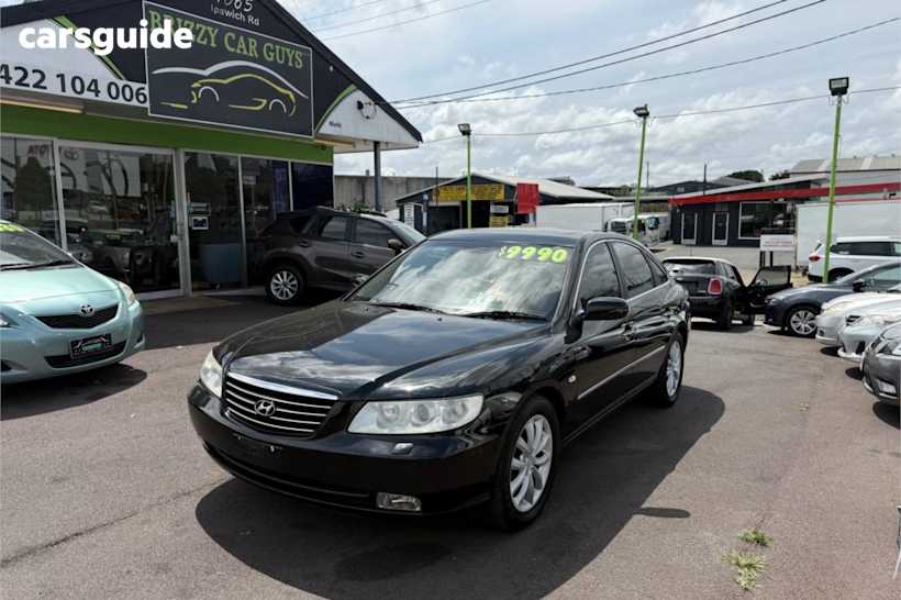 Black 2007 Hyundai Grandeur Sedan Limited
