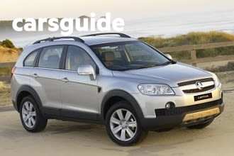 Black 2009 Holden Captiva Wagon Lx (4X4)