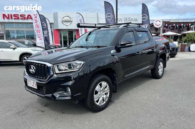 Black 2018 LDV T60 Double Cab Utility Pro (4X4)