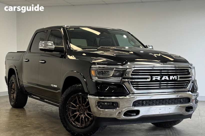 Black 2022 Ram 1500 Ute Tray LARAMIE RAMBOX 4X4