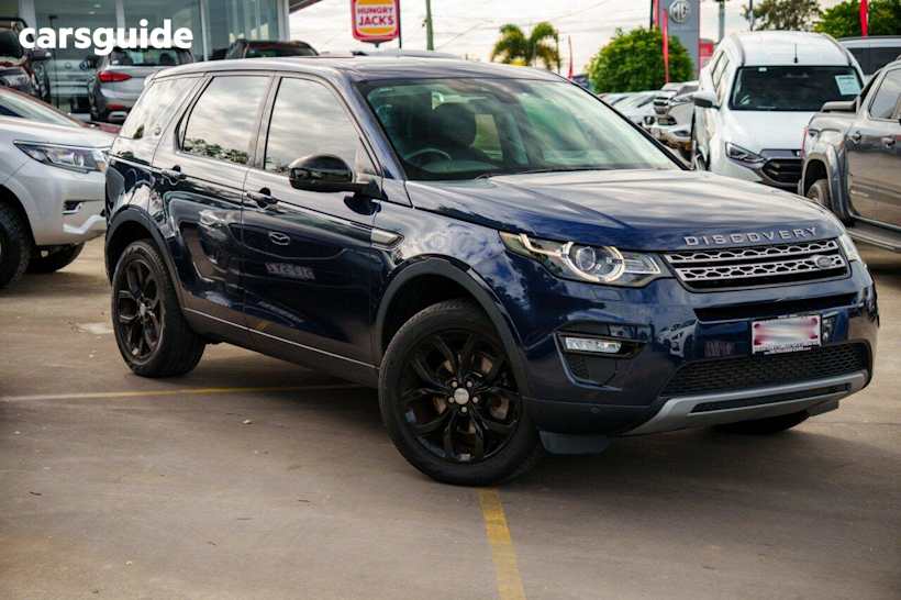 Blue 2015 Land Rover Discovery Sport Wagon Sd4 Hse