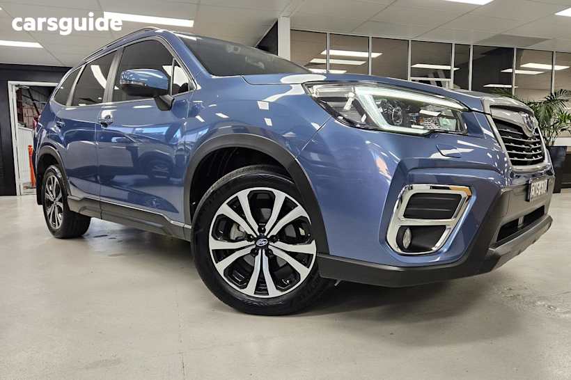 Blue 2021 Subaru Forester SUV 2.5I PREMIUM 4WD