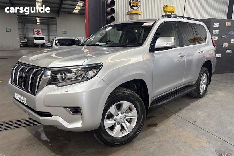 Silver 2019 Toyota Landcruiser Prado Wagon Gxl (4X4)