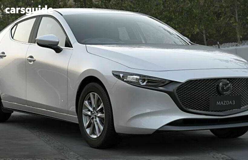 White 2025 Mazda Mazda3 Hatch G20 PURE F