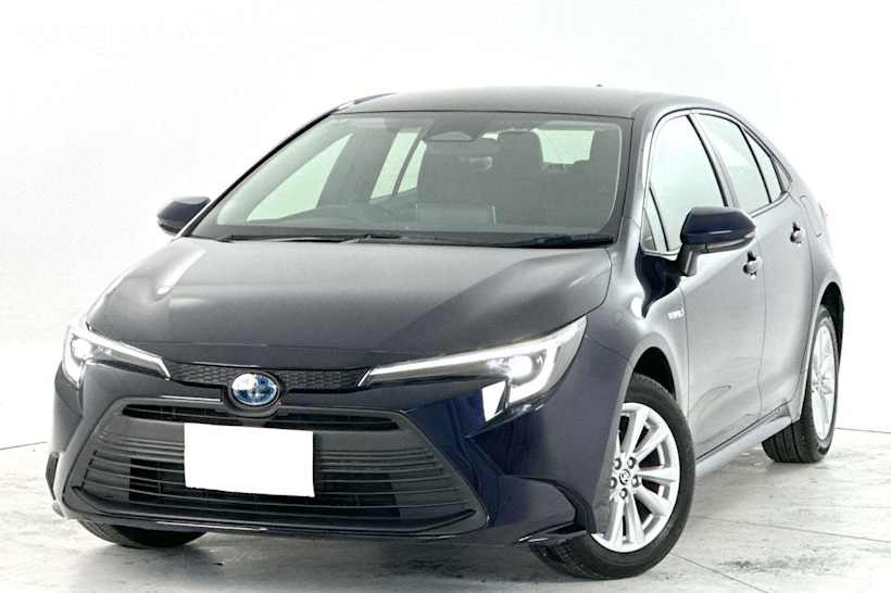 Blue 2024 Toyota Corolla Sedan ASCENT SPORT HYBRID F