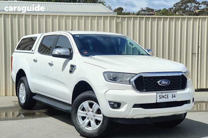 White 2021 Ford Ranger Ute Tray XLT HI-RIDER R