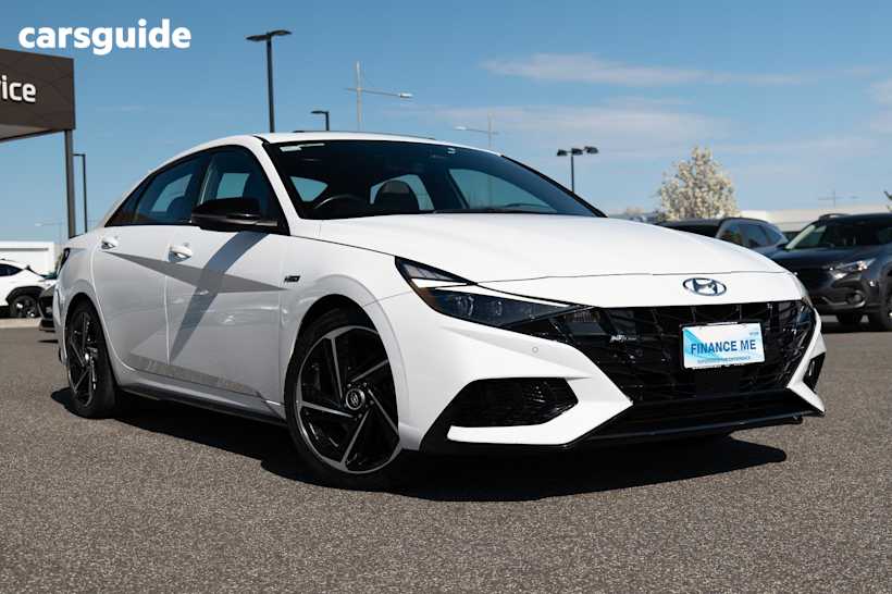 White 2022 Hyundai I30 Sedan N LINE PREMIUM F