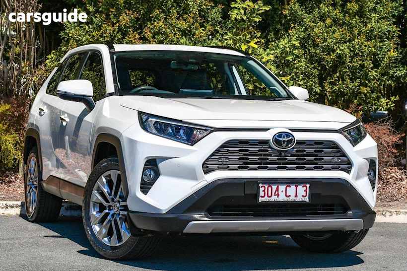 White 2021 Toyota RAV4 SUV CRUISER F