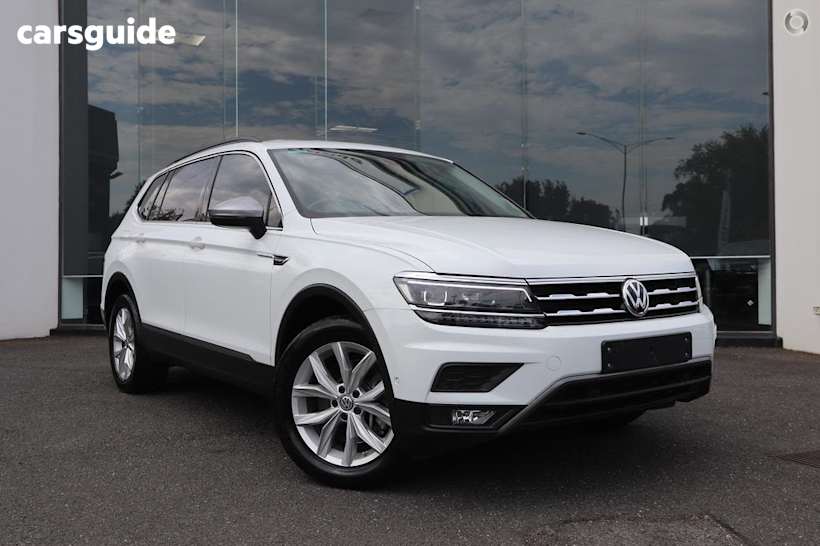 White 2021 Volkswagen Tiguan SUV 162TSI PROLINE ALLSPACE