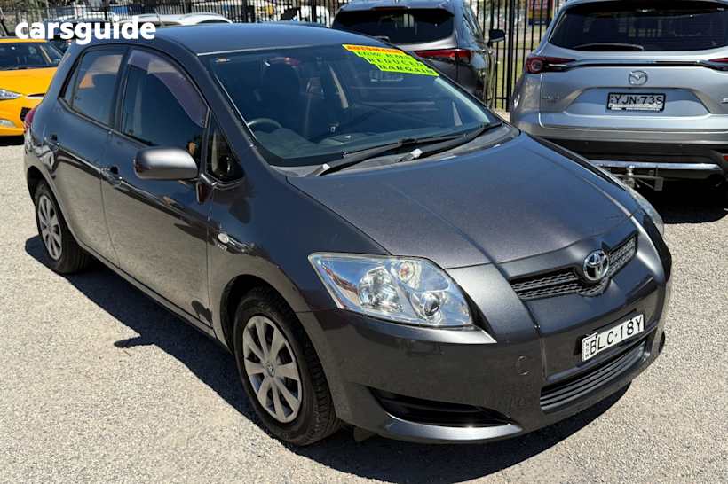 Grey 2009 Toyota Corolla Hatch ASCENT F