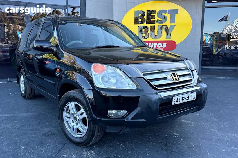 Black 2003 Honda CR-V SUV SPORT 4X4
