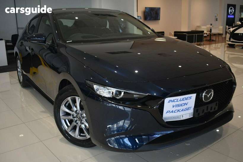 Blue 2025 Mazda Mazda3 Hatch G20 PURE F