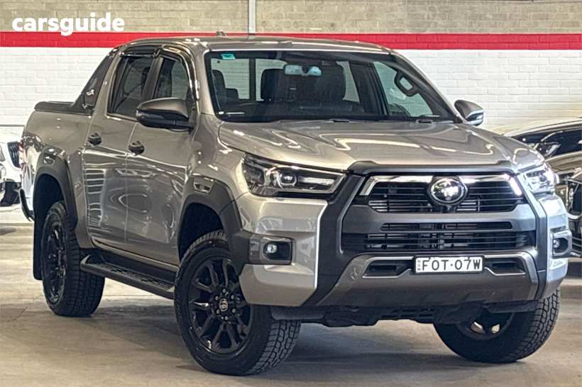 Silver 2022 Toyota Hilux Ute Tray ROGUE 4X4