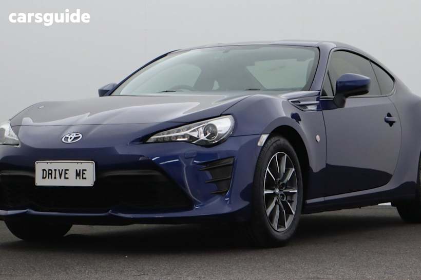 Blue 2017 Toyota 86 Coupe GT R