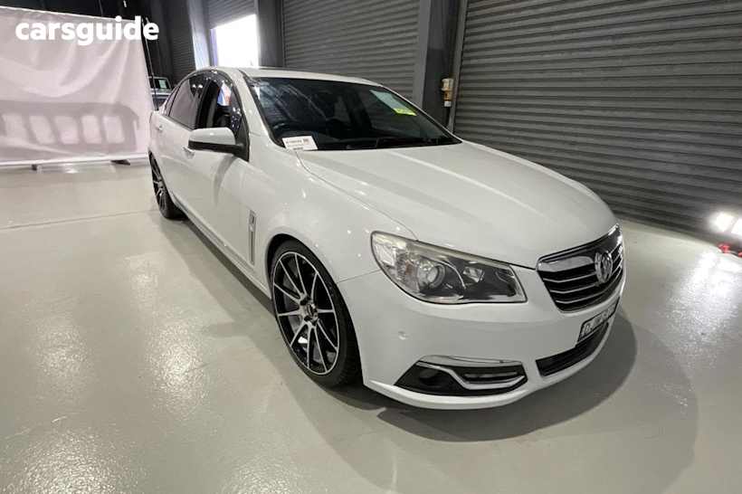 White 2016 Holden Calais Sedan V