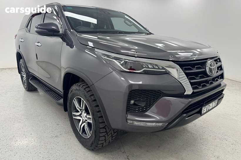 Grey 2021 Toyota Fortuner SUV GXL 4X4