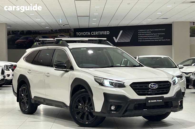 White 2023 Subaru Outback Wagon Awd Sport
