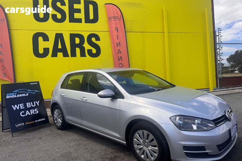 Silver 2015 Volkswagen Golf Hatch 90 TSI AU MY15