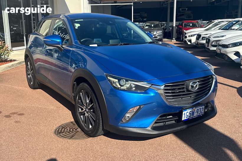 Blue 2017 Mazda CX-3 SUV STOURING F