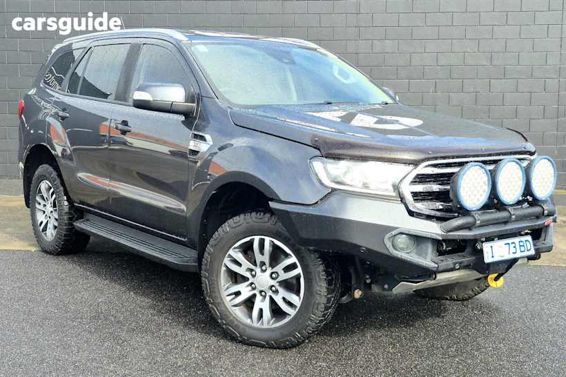 Grey 2019 Ford Everest SUV 4WD