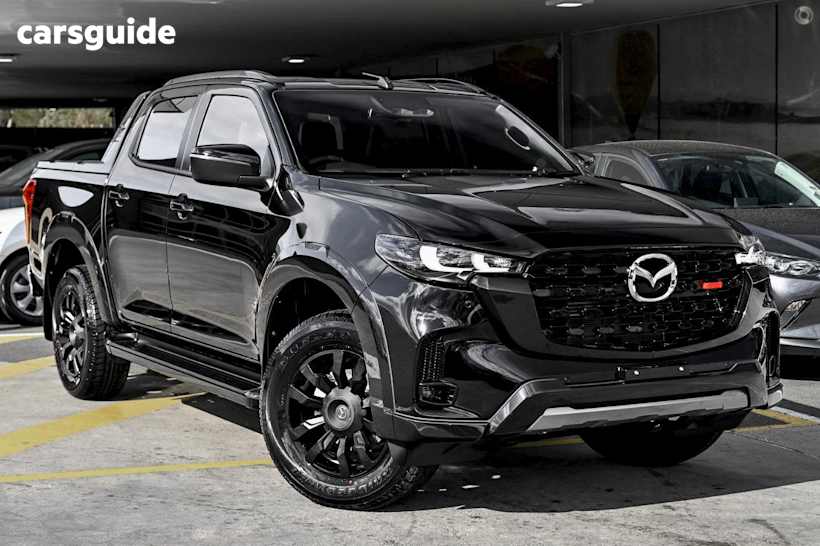 Black 2025 Mazda BT-50 Ute Tray SP 4X4