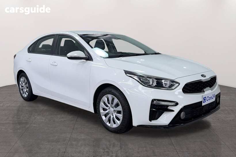White 2019 Kia Cerato Sedan S F