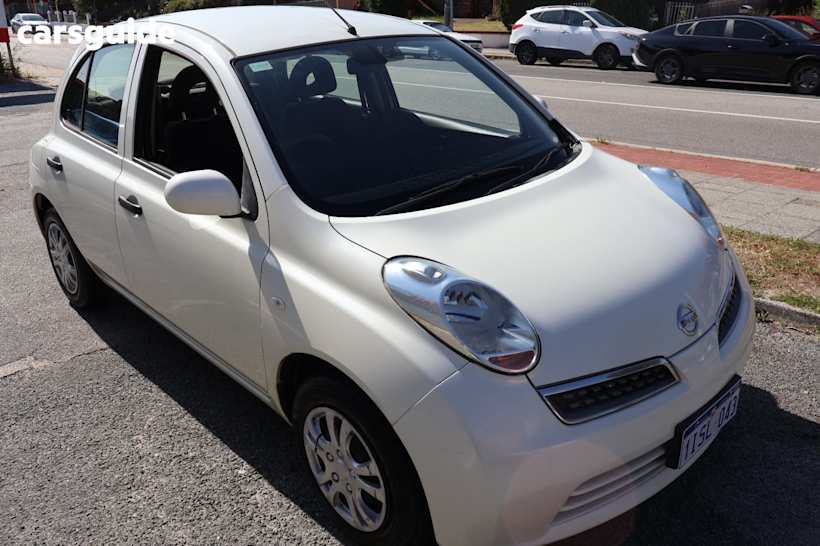 White 2008 Nissan Micra Hatchback City Collection
