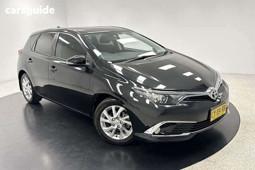 Black 2015 Toyota Corolla Hatch ASCENT SPORT F