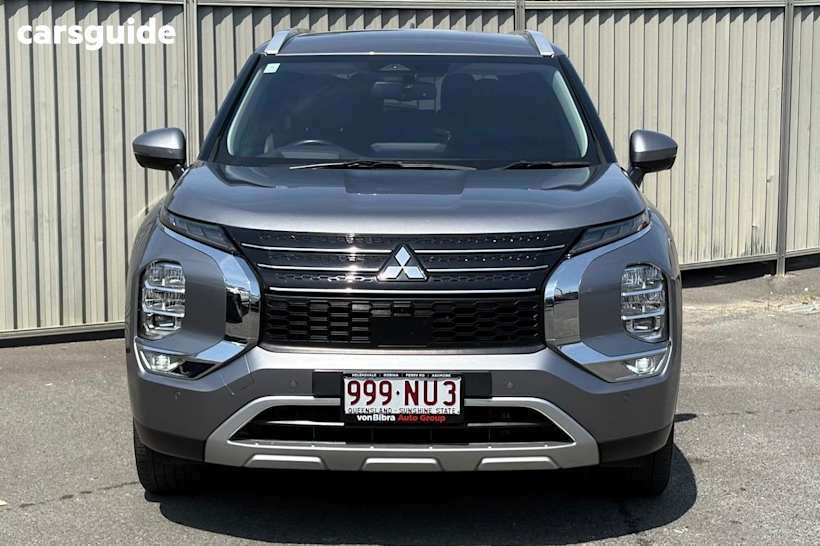 Grey 2022 Mitsubishi Outlander Wagon Aspire 7 Seat (2Wd)