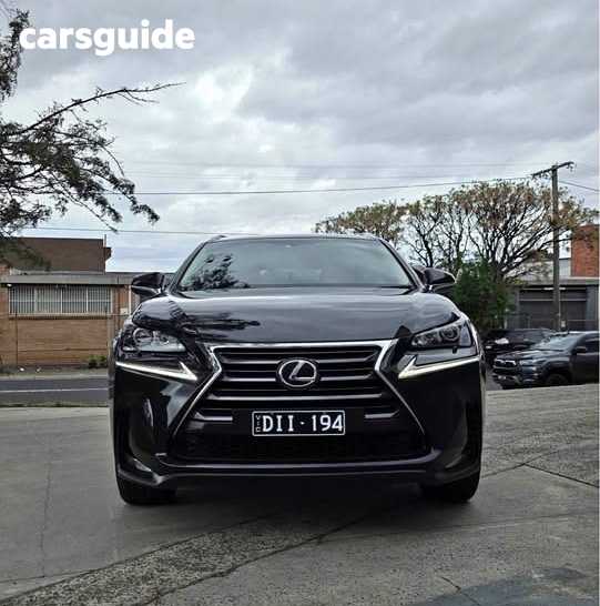 Black 2016 Lexus NX200T Wagon Luxury (Fwd)