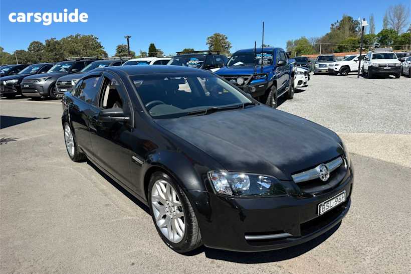 Black 2008 Holden Commodore Sedan OMEGA R
