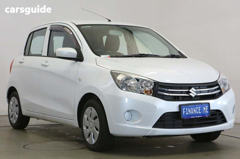 White 2015 Suzuki Celerio Hatch F